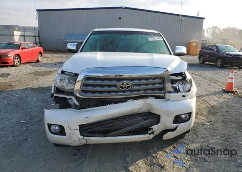 2015 Toyota Sequoia Platinum from USA, damaged, VIN 5TDDW5G12FS110968
